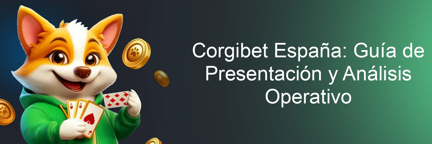 Corgibet España: Guía de Presentación y Análisis Operativo